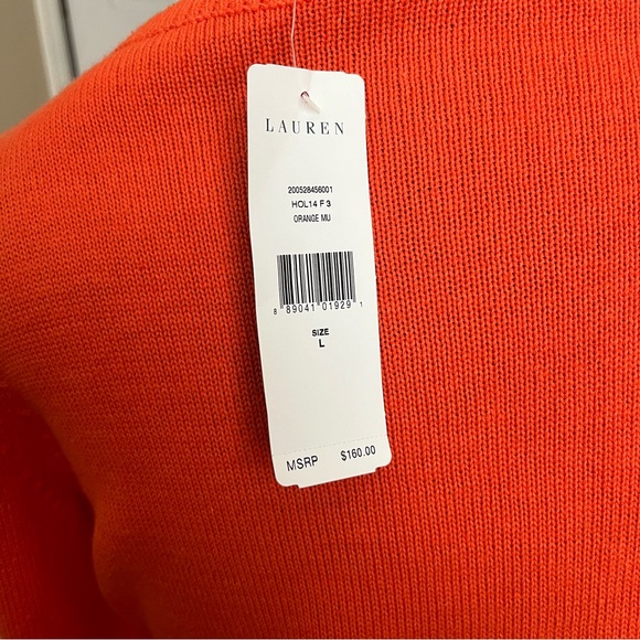 GORGEOUS NWT painted Ralph Lauren sweater, never worn - Picture 6 of 8